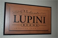 Volante Lupini Beans Sign Home Decor