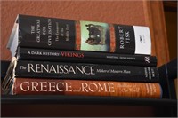 4 Viking, Greece, Rome, Renaissance Books