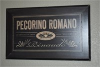 Pecorino roman Cheese Home Decor Sign