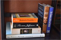 Franklin, Jefferson, Hamilton, JFK Books