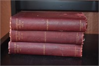 Antique 3 Volume Conquest of Mexico Books