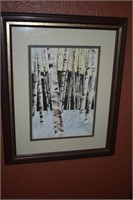 3 Aspen Paintings by Christy