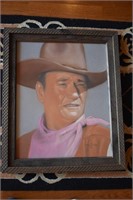 Original John Wayne Painting by Ken Fuller