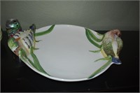Colorful Serving Pieces w/Duck and Fruit Motif