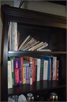 2 Shelves of Cookbooks