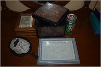 Lot of Decoratiive Items w/Jewelry Boxes, Hangers