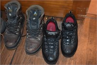 6 Pair Men's Hiking and Tennis Shoes Size 9-10