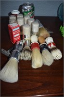 Shaving Brushes and Soap Collection