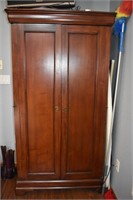 Nichols and Stone Solid Wood Armoire