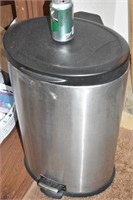 Stainless Steel Foot Pedal Trashcan