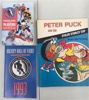 3 Assorted Hockey Books