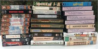 30 Assorted VHS Movies