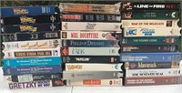 30 Assorted VHS Movies