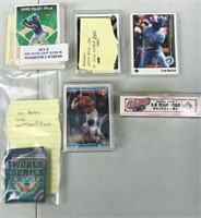 Mixed Lot of 1990 - 1993 Baseball Cards