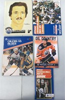 Assortment of Edmonton Oilers Literature
