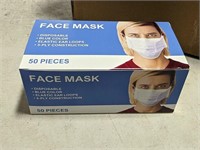 Boxes Of Elm 100 Disposable Face Masks, 50 / Box