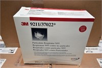 3m N95 Respirators Model 9211/37022 (box Of 10)
