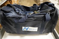 {each} Navy Sport Bags, Logo "New Jersey Resource