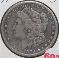 1879-S Morgan Silver Dollar.