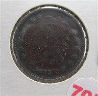 1835 classic Head Half Cent.
