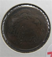 1865 shield Two Cent.