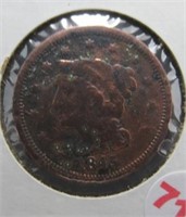 1845 large Cent.