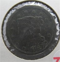 1847 large Cent.