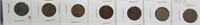 (7) Lincoln Wheat Cent. Dates: 1943-S steel