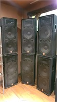 Professional JBL DJ speaker system