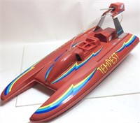 TEMPEST RC CONTROL MODEL SPEEDBOAT, SHELL ONLY