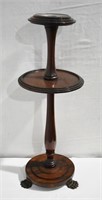Vintage 2 Teir Tobacco / Pipe Stand - Paw Feet