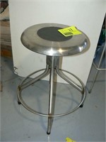 STAINLESS ADJUSTABLE STOOL