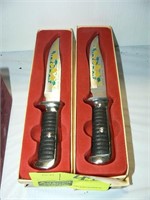 2 ROSTFREI "ORIGINAL BOWIE KNIFE" NEW IN BOX
