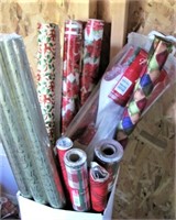 Holiday Wrapping, Ribbon, Shirt Boxes, Gift Bags