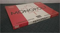 Sealed Monopoly Canadian Edition Game