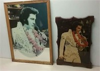 Elvis Presley Mirror 22x30" & Laminate On Wood