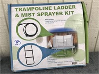 Trampoline Ladder & Mist Sprayer Kit