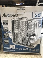 20” AeroSpeed Box Fan