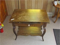 Oak Library Table