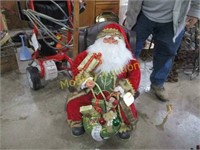 SANTA IN CHAIR-LARGE