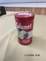 Calumet Baking Powder Tin