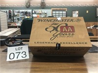 Winchester 50th Anniversary Dbl. Wooden box, 9