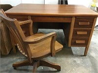 Vintage Jackson Desk and Chair