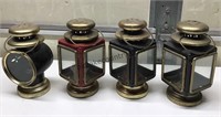 4 Small Oil Lamps