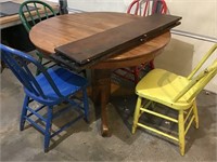 Vintage Table & 4 Chairs