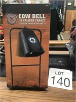Do-All-Cow Bell, 22 Caliber Target. New