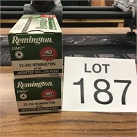 Remington 22-250, 50 Gr. Jacket Hollow Point