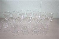 Assorted Crystal Glasses