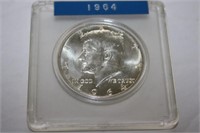 1964 American Silver Half Dollar