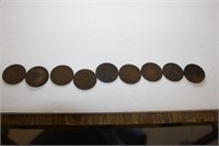 Early 1900`s Canadian 1 Cent Coins